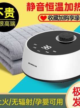 水暖电热毯电褥子单人水循环2024水热毯水床垫加热加水s32814+a