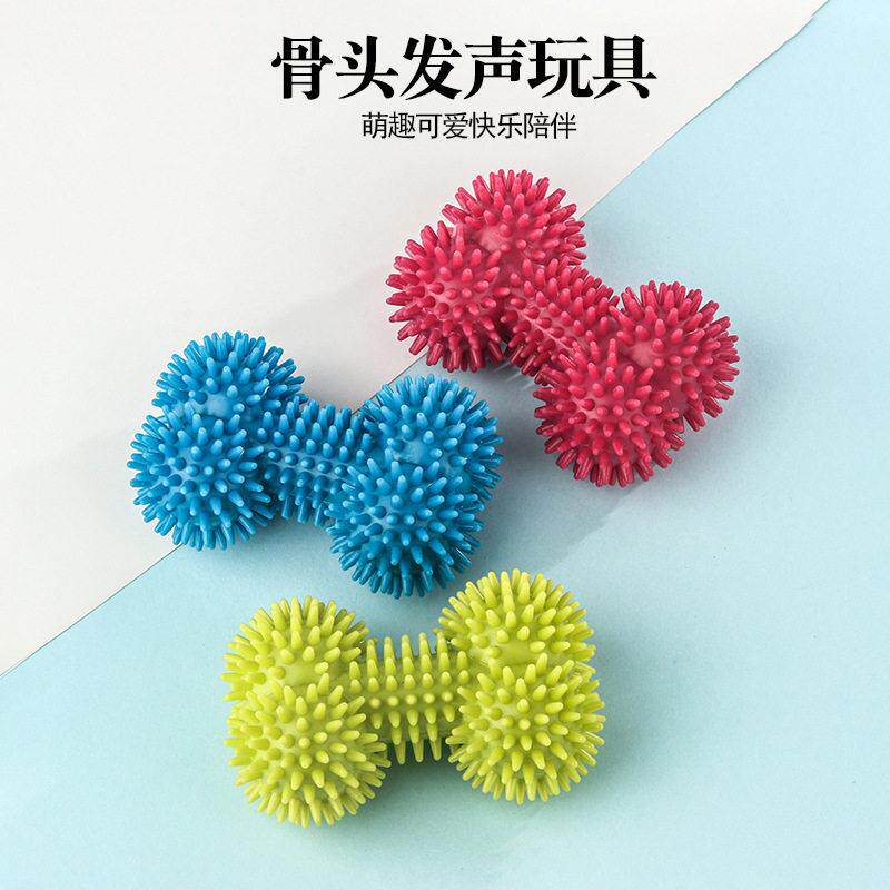 宠物狗狗磨牙玩具耐咬解闷发声小型犬泰迪比熊自嗨玩具防拆家用品