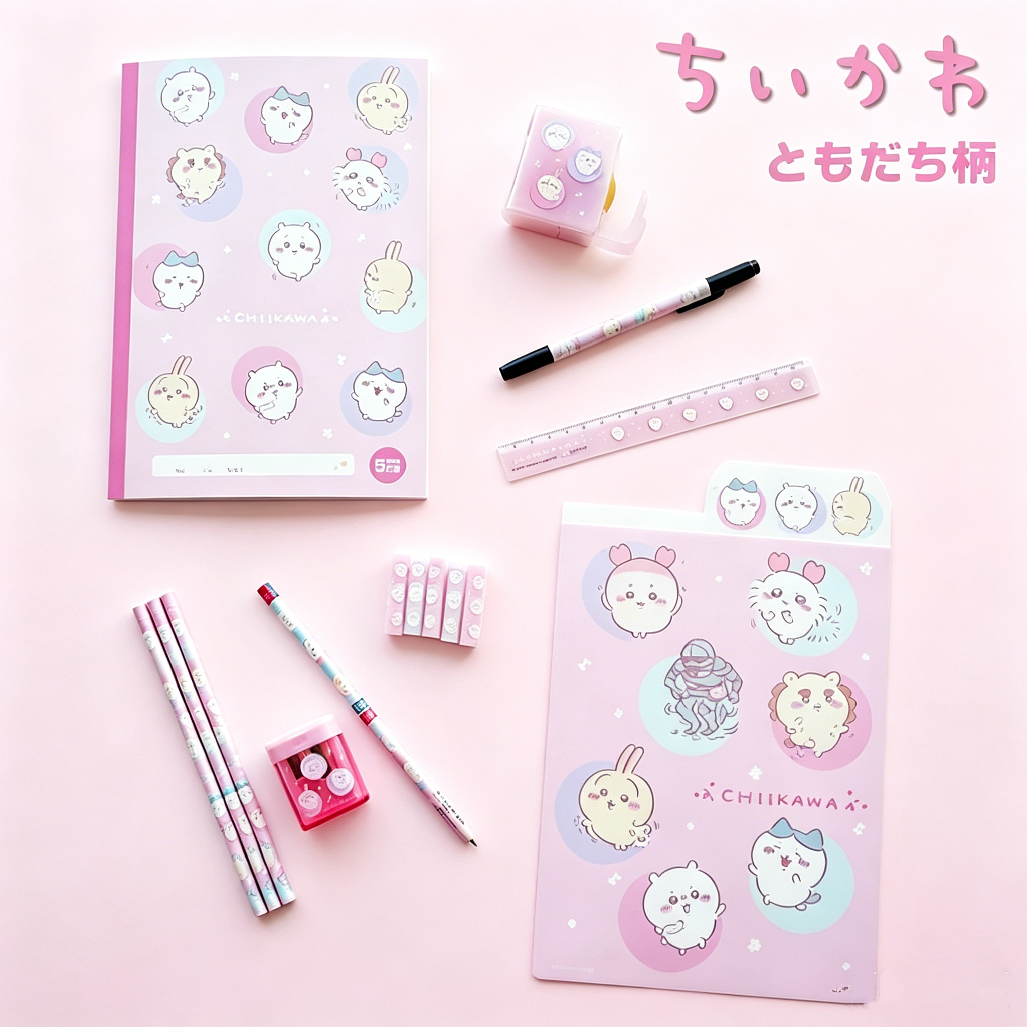 日本正版现货吉伊卡哇文具橡皮