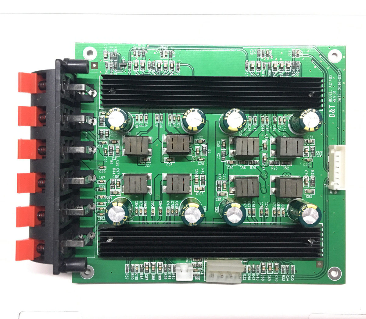 TPA3116芯片 5.1数字功放板 6声道大功率数字功放板 2X100W 4X50W