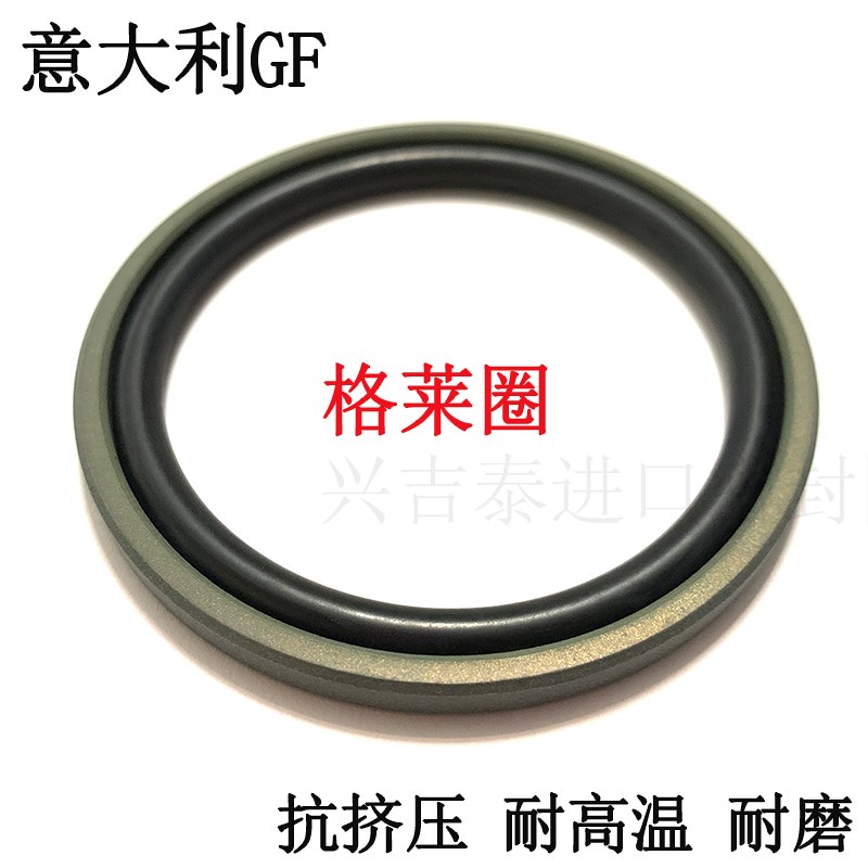 进口孔用格莱圈220/225/230/235/240/245/250*8.1 轴用旋转格莱圈