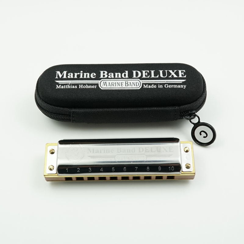 Hohner Marineband deluxe 十孔 蓝调 布鲁斯口琴 MBD