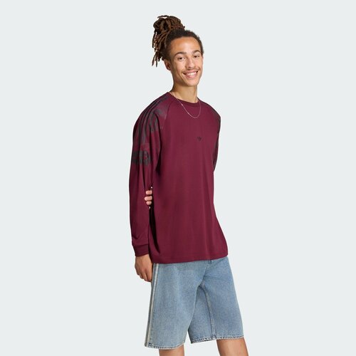 adidas阿迪达斯三叶草男子冬A6 LS TSHIRT运动休闲长袖T恤LH3329