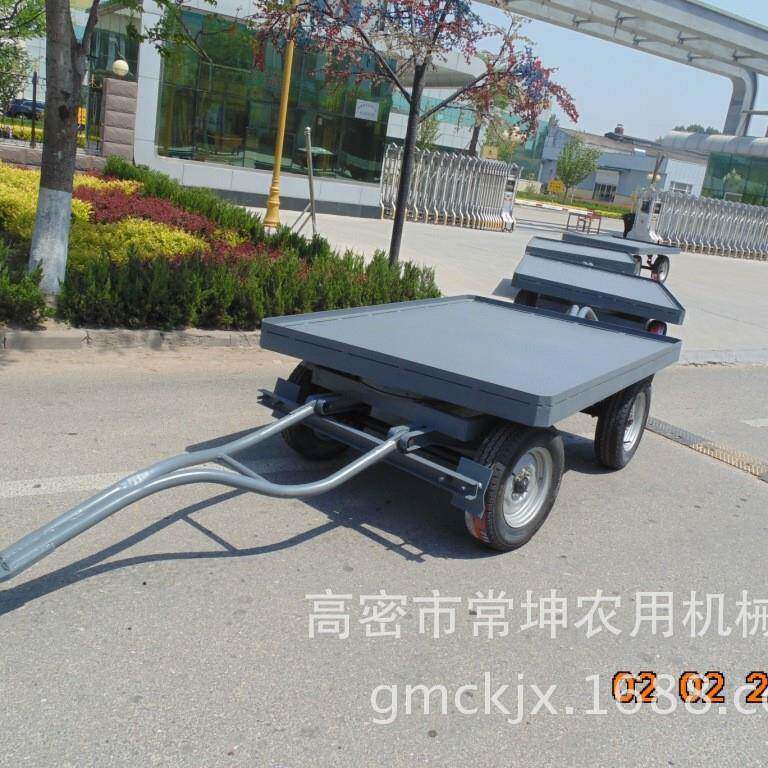 厂家定做8吨平板拖车叉车牵引拖车场内运转拖车厂区码头运输拖车