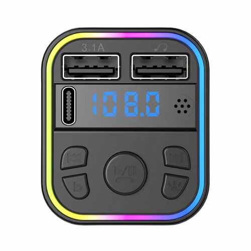 G39 车载mp3播放器蓝牙免提FM发射器多功能插卡机PD播放器