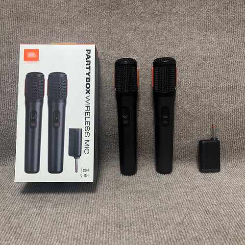 Partybox Wireless MIC 家用便携专业双声道无线双麦克风话筒