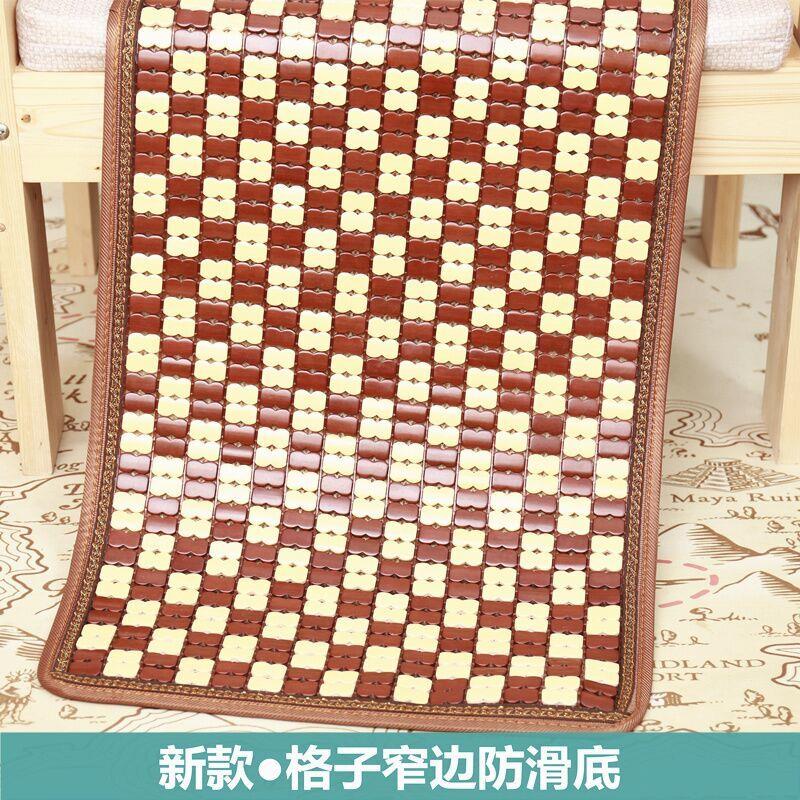 夏天款麻将凉席沙发垫夏季凉垫坐垫子红实木沙发垫防滑底竹席定做