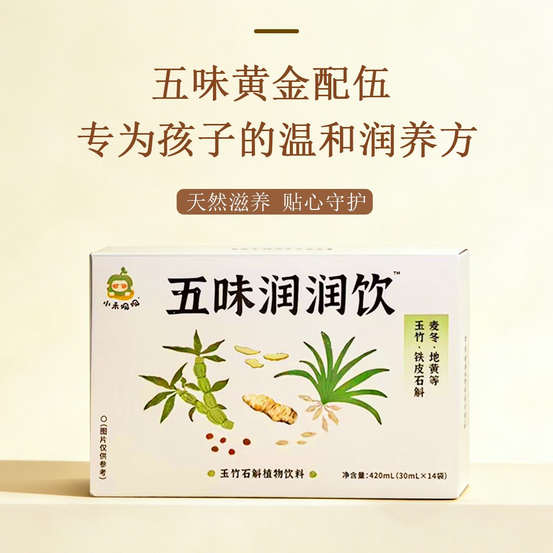 小禾观观中式食养五味润润饮玉竹麦冬地黄石斛0熏0添加免煮直饮