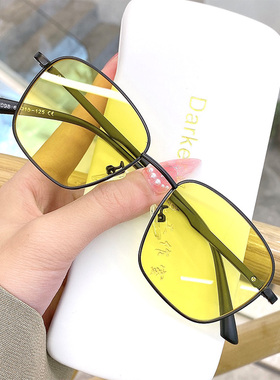 复古超轻近视眼镜女防辐射抗蓝光