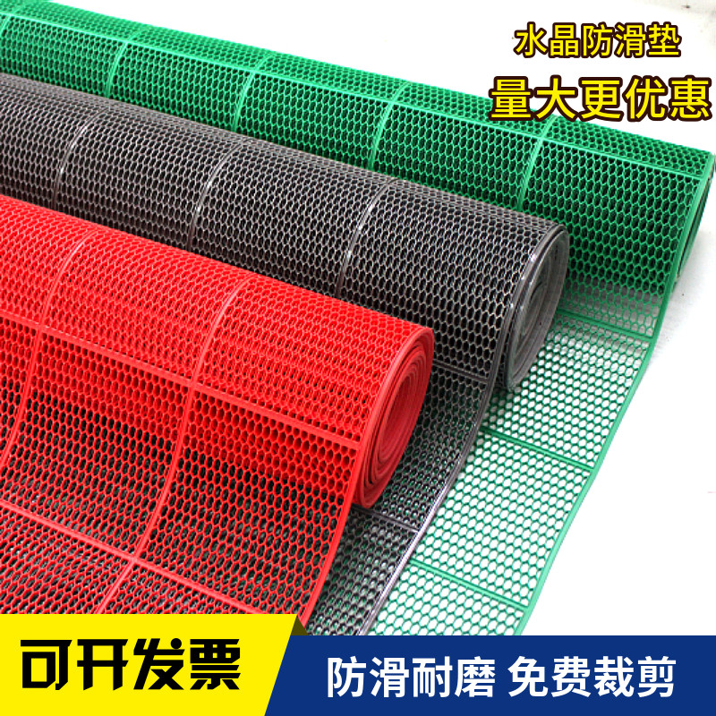 牛津防滑地垫塑料防水地毯耐磨耐用工厂楼梯防滑地垫大面积地胶垫