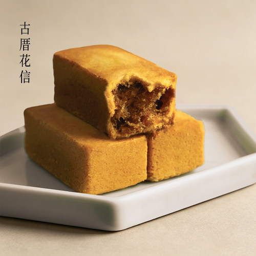 【天猫U先】古厝花信凤梨酥45g*3枚闽南特产新中式糕点福建伴手礼
