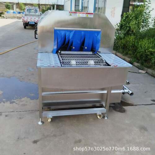 蔬菜筐清洗机全自动肉食周转筐清洗机不锈钢托盘塑料筐清洗设备