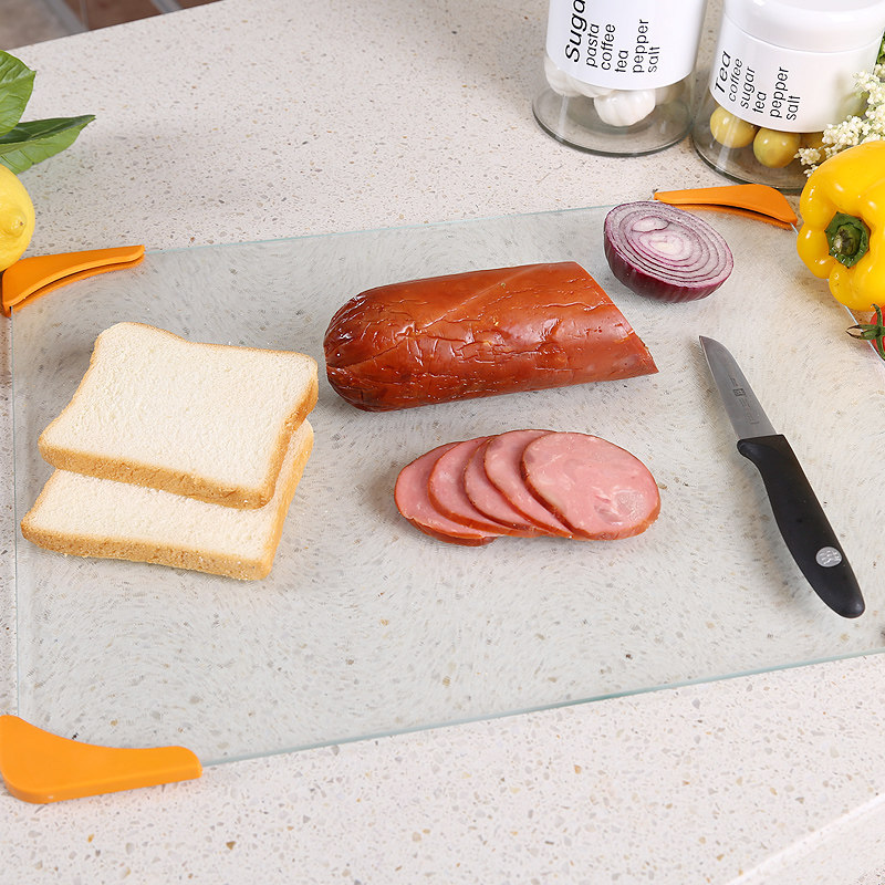 抗菌双面防腐食品级钢化玻璃案板菜板面板切水果辅食板砧板隔热垫