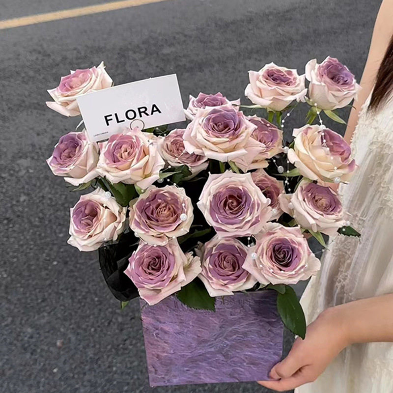 母亲节礼物永生玫瑰花束乌梅子酱送女朋友闺蜜朋友生日520情人节