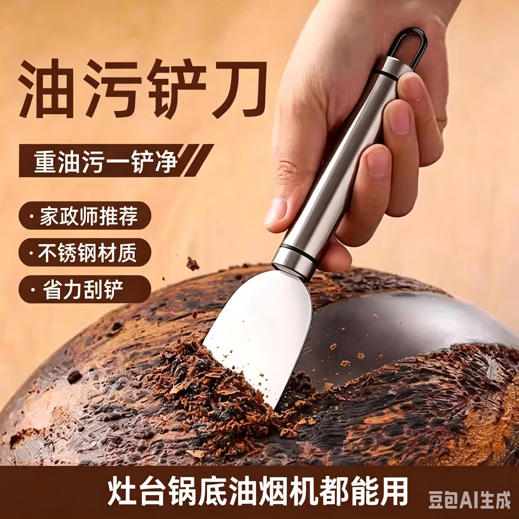 【惊爆价】多功能清洁铲刀去污刮刀冰箱瓷砖地板美缝除胶小铲xy