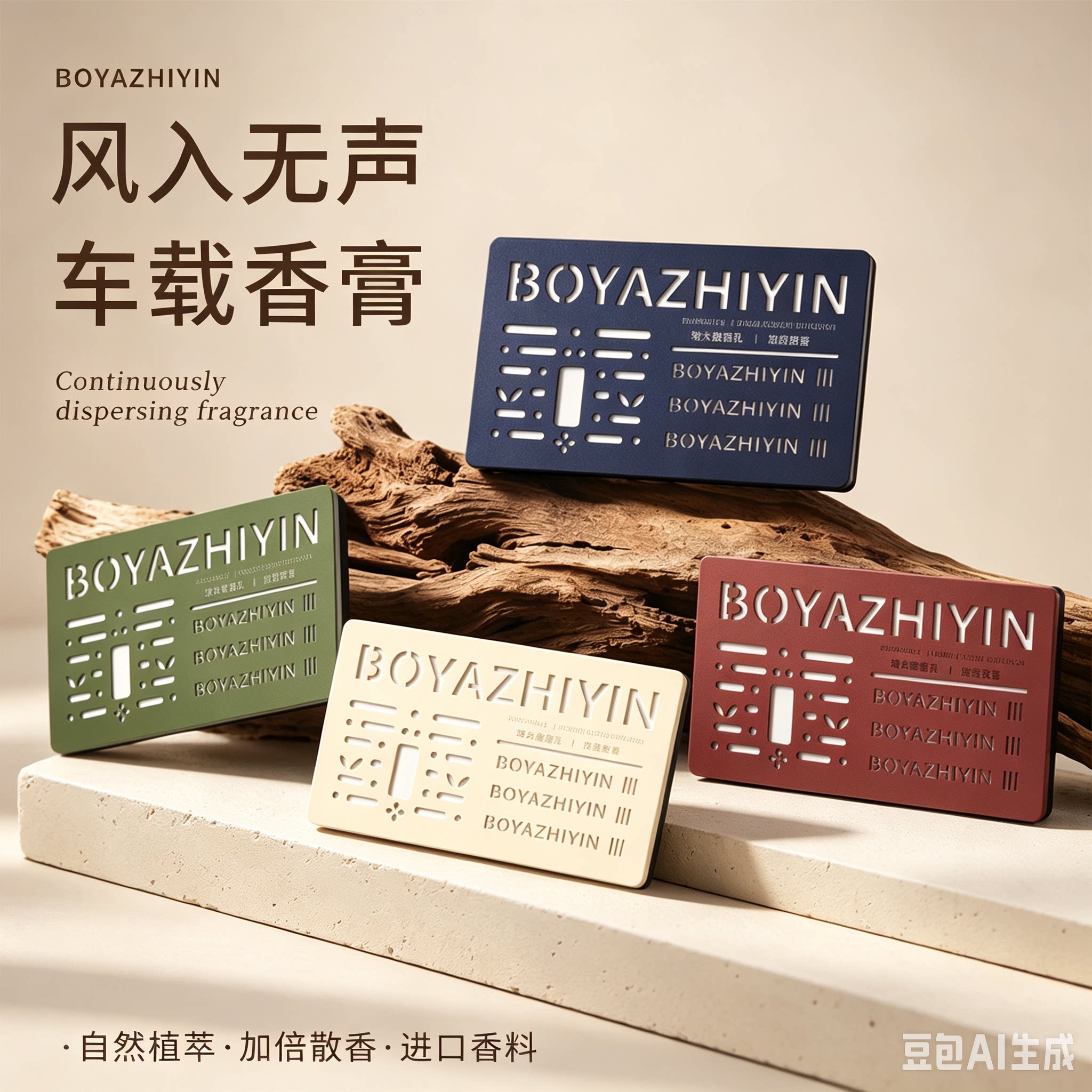 【下单立减50】车载香薰固体香膏持久留香车居香氛摆件除异味HQ
