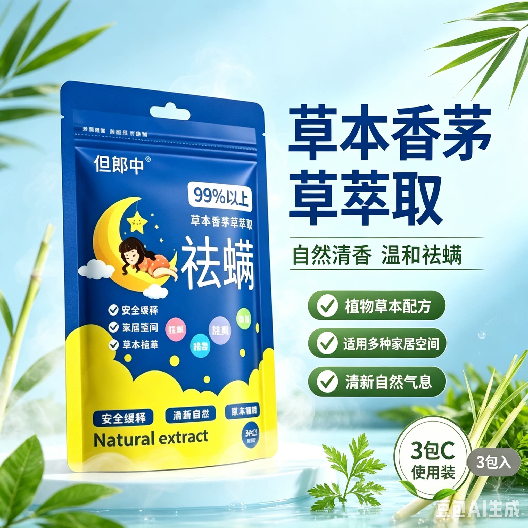 【精选好物】天然植物除螨包家用床上驱祛螨虫包MD