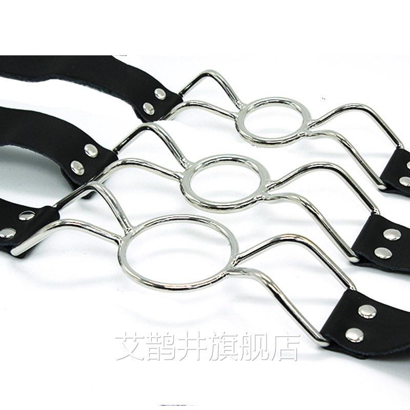 sm道具成另类玩具情人趣口枷强制张口调情口塞金属蝶形口球用品艾