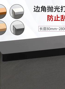 隐形拉手长黑色现代简约免打孔暗抽屉柜门橱柜衣柜轻奢北欧门把手