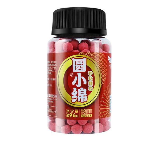梦者圆小绵秒黏颗粒粘麻团秒粘豆散炮秒黏丸黑坑野钓鲫鱼鲤鱼饵料