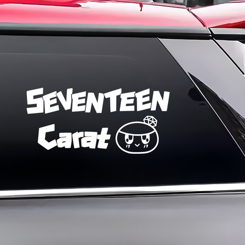 SEVENTEEN巡回演唱会logo车贴