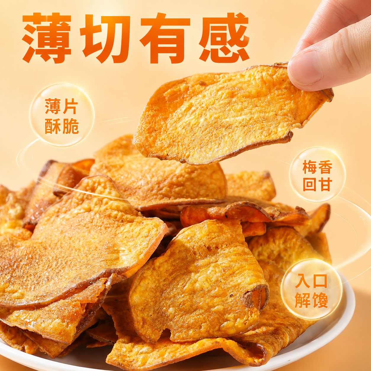 甘梅地瓜片袋装地瓜红薯片解馋小