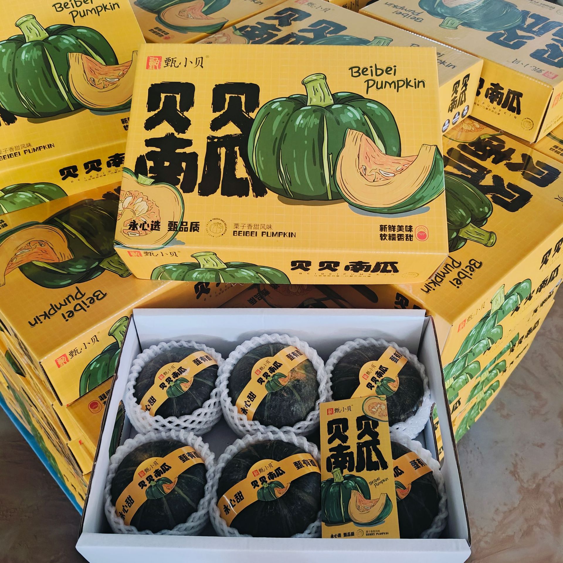 包邮一件代发南瓜贝贝板栗味粉水