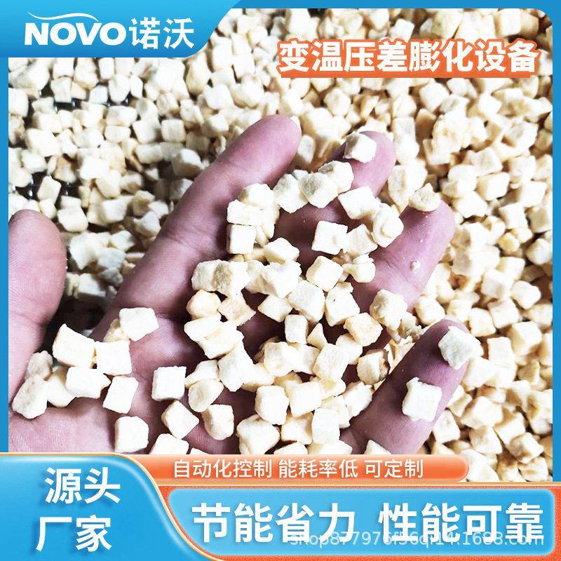 真空膨化机全自动果蔬脆片加工苹果脆片真空变温压差膨化生产设备