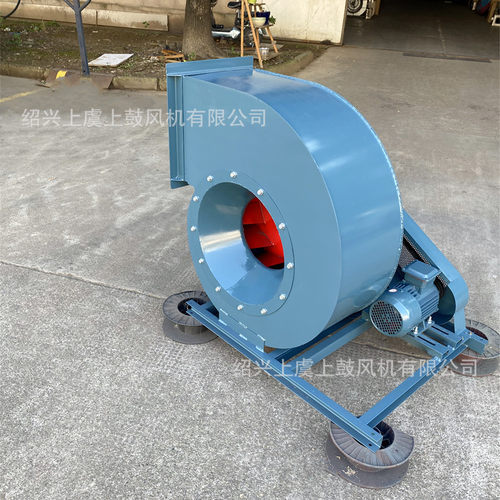 钢制离心风机4-72-5C 11KW 15500m3/h工业厂房中压管道风机抽风机