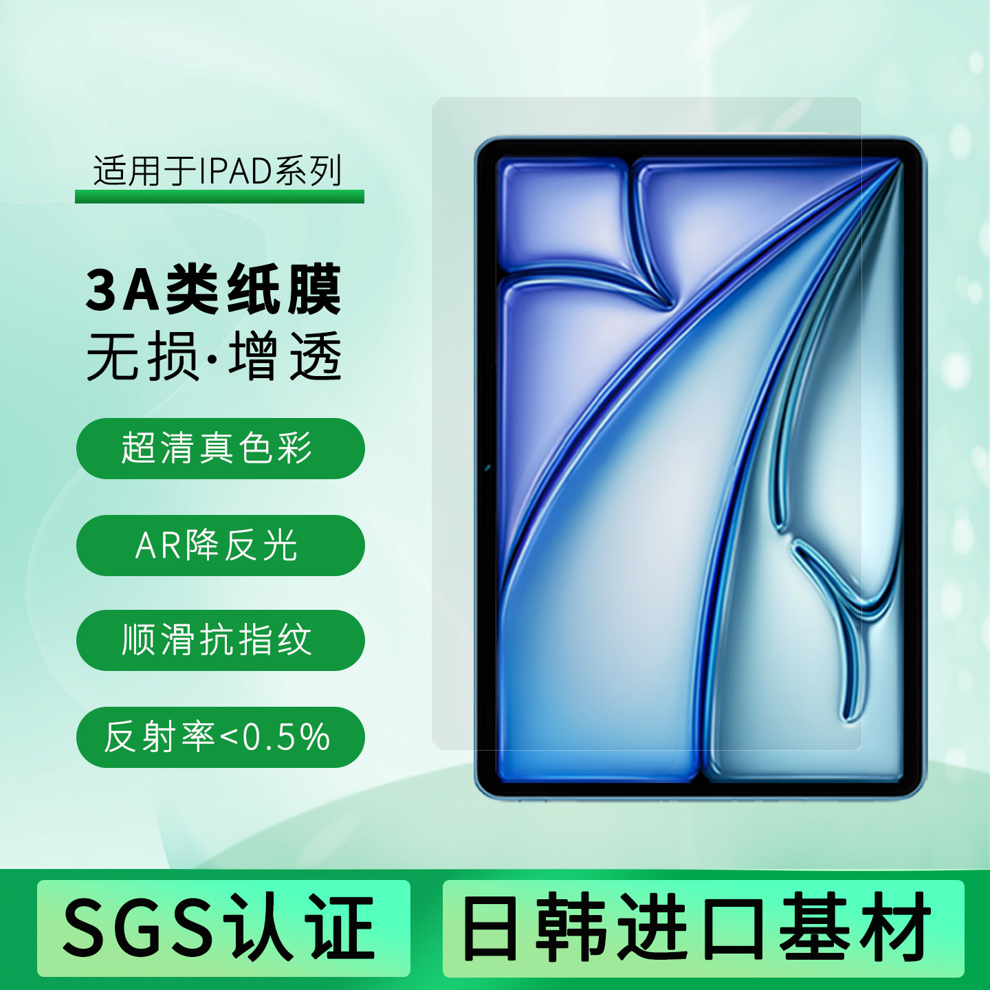 邦保视3A类纸膜高清低反射手写膜