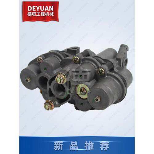 五十铃泵车6WF1.欧3-干燥器总成分配阀四六回路 1-85576369-5