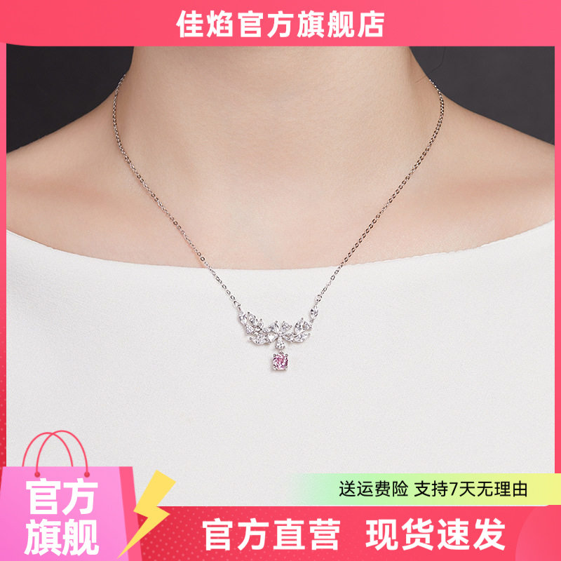 穗穗平安S925纯银项链女轻奢精致小众高级设计感锁骨链送女友礼物