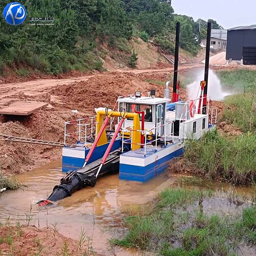 小型绞清吸淤抽沙船绞吸挖泥抽式砂设泵备湖南抽沙KD-00876寸采沙