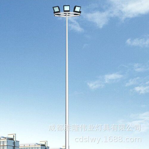 定制升降式LED场广1MAP米中杆250路米球场25米杆灯灯