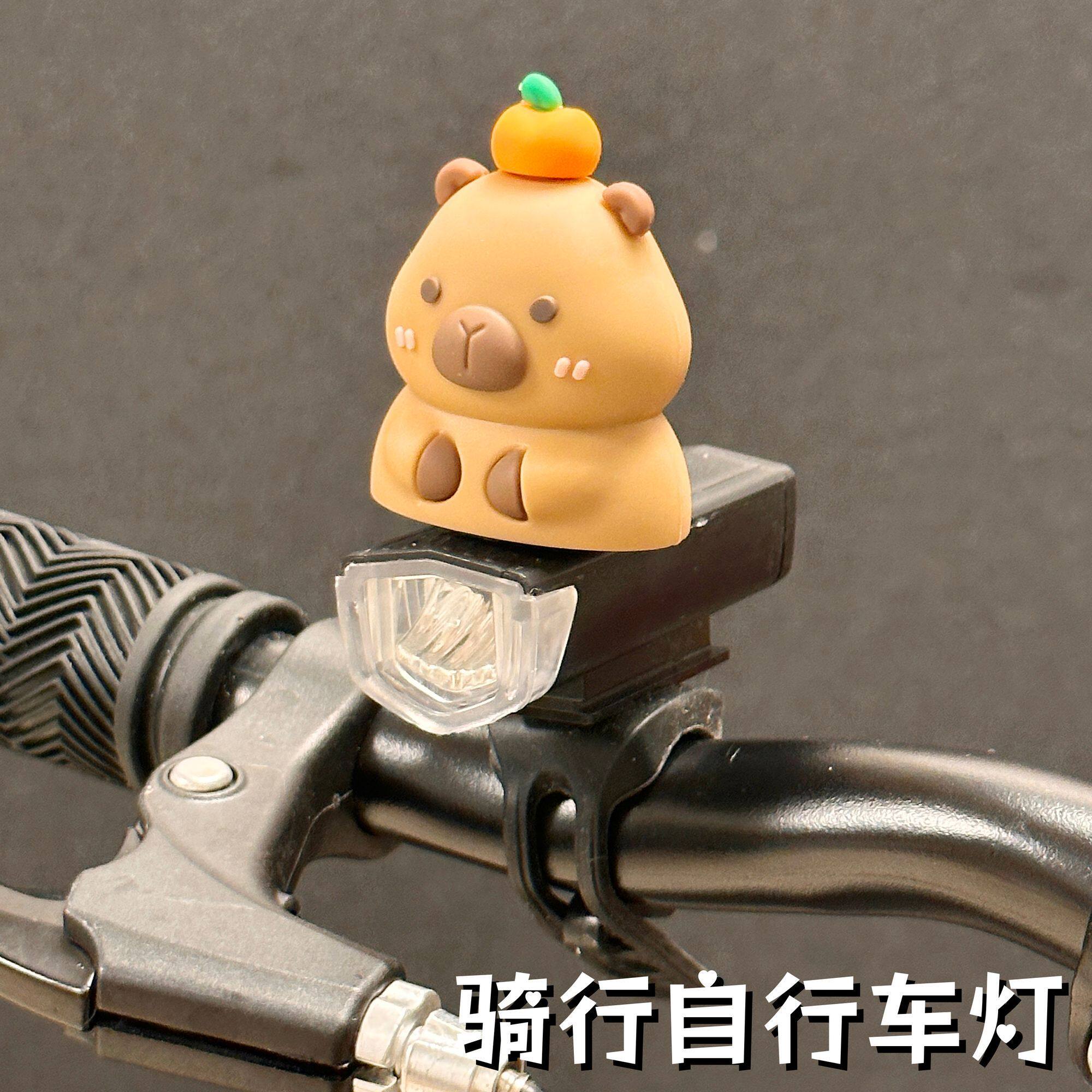 新款自行车可爱前照灯山地公路车自行车灯