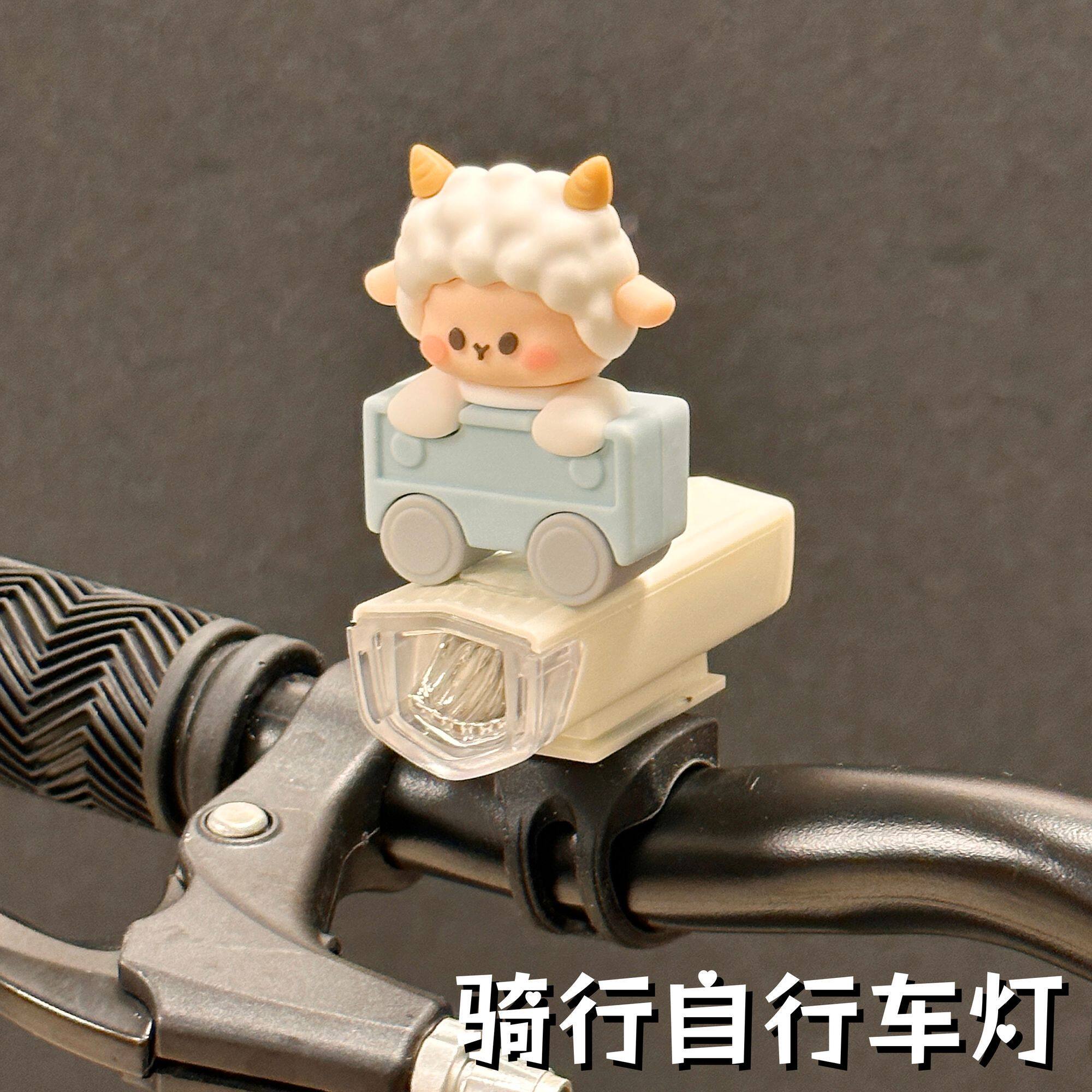 自行车夜骑前照灯防水手电筒儿童自行车灯