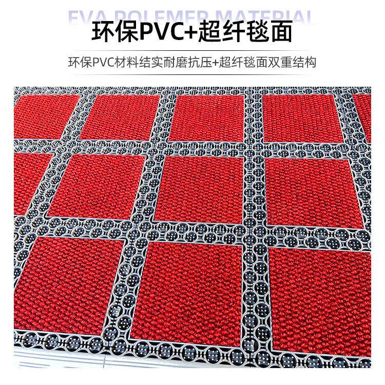 大厅门口除尘防滑脚垫宾馆酒店进门地毯商用场所公司拼接地垫