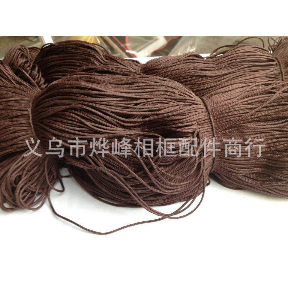 相框画框咖啡色挂画绳子850米/捆