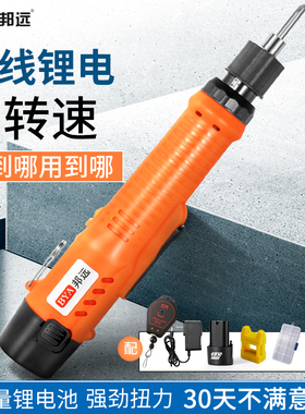 邦远BYA电动螺丝刀充电批锂电12V电动起子小型电动工具套装螺丝批