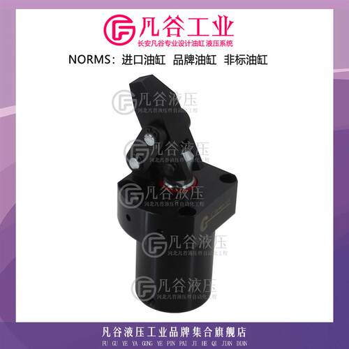 台湾嘉刚Clamptek上法兰油路板油缸CHLC-FAM32LA夹紧杠杆式液压缸