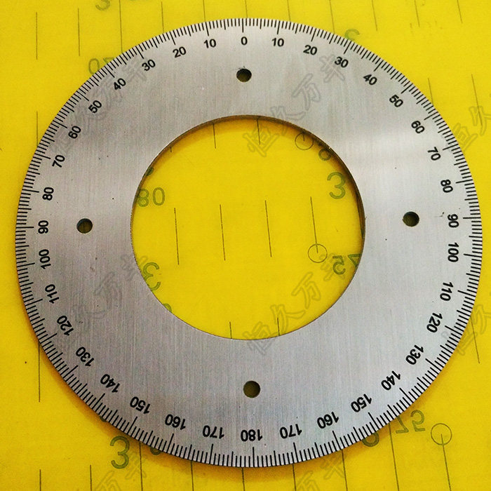 中分刻度盘数字刻度盘手轮测量器100x50x2 A021厂家直销 恒久万丰