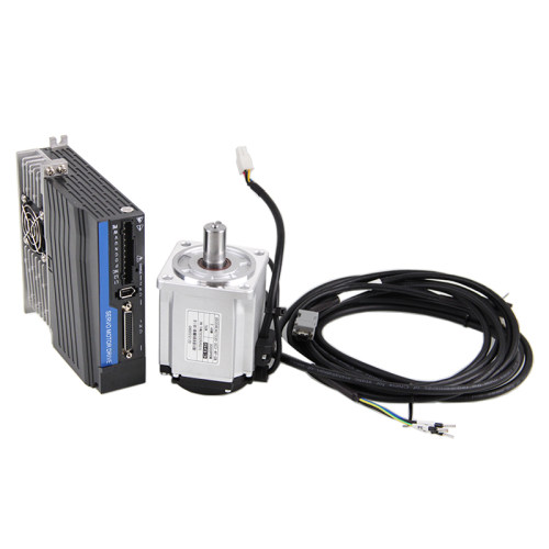 220V交流伺服电机套装磁编485通讯200W400W600W750W1KW17位绝对值