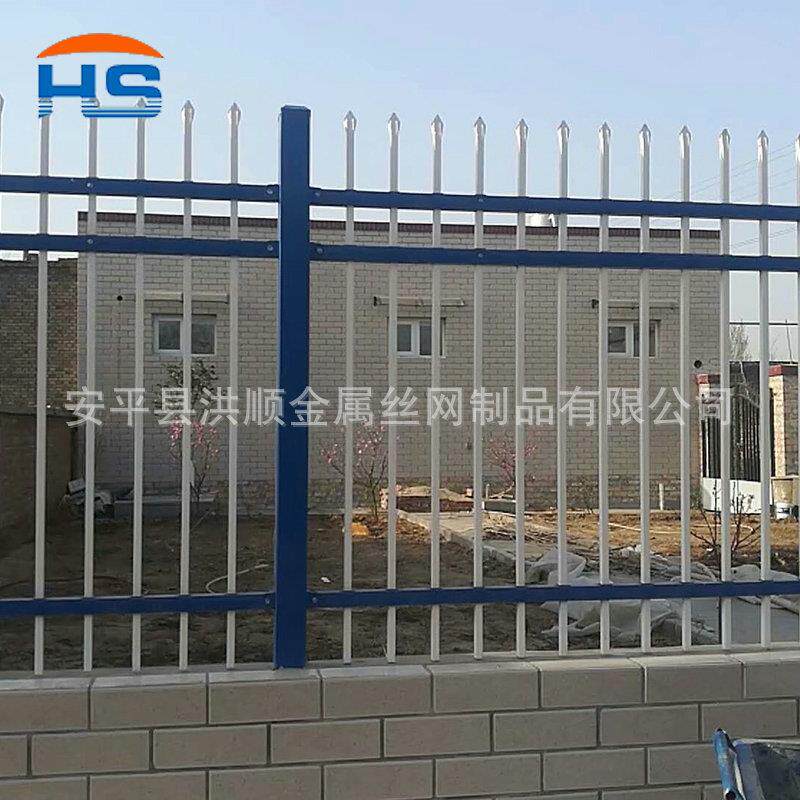 锌钢护栏工地厂区别墅铁艺护栏小区围墙铁艺栏杆隔离防护锌钢围栏