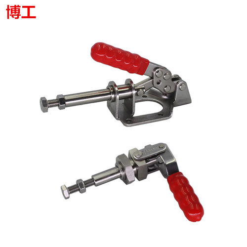 QC 不锈钢推拉式快速夹钳 LD 肘夹 WDC 301AMSS 工装夹具 302FMSS