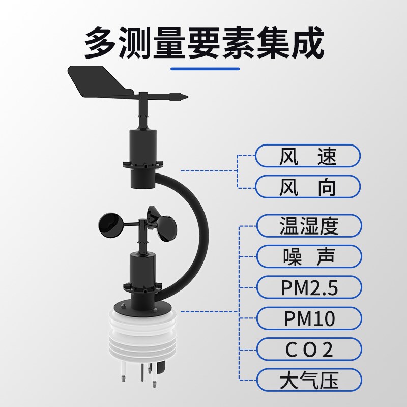 便携手持式多普勒流速仪流量计一体式污水管道河道水渠超声波水位
