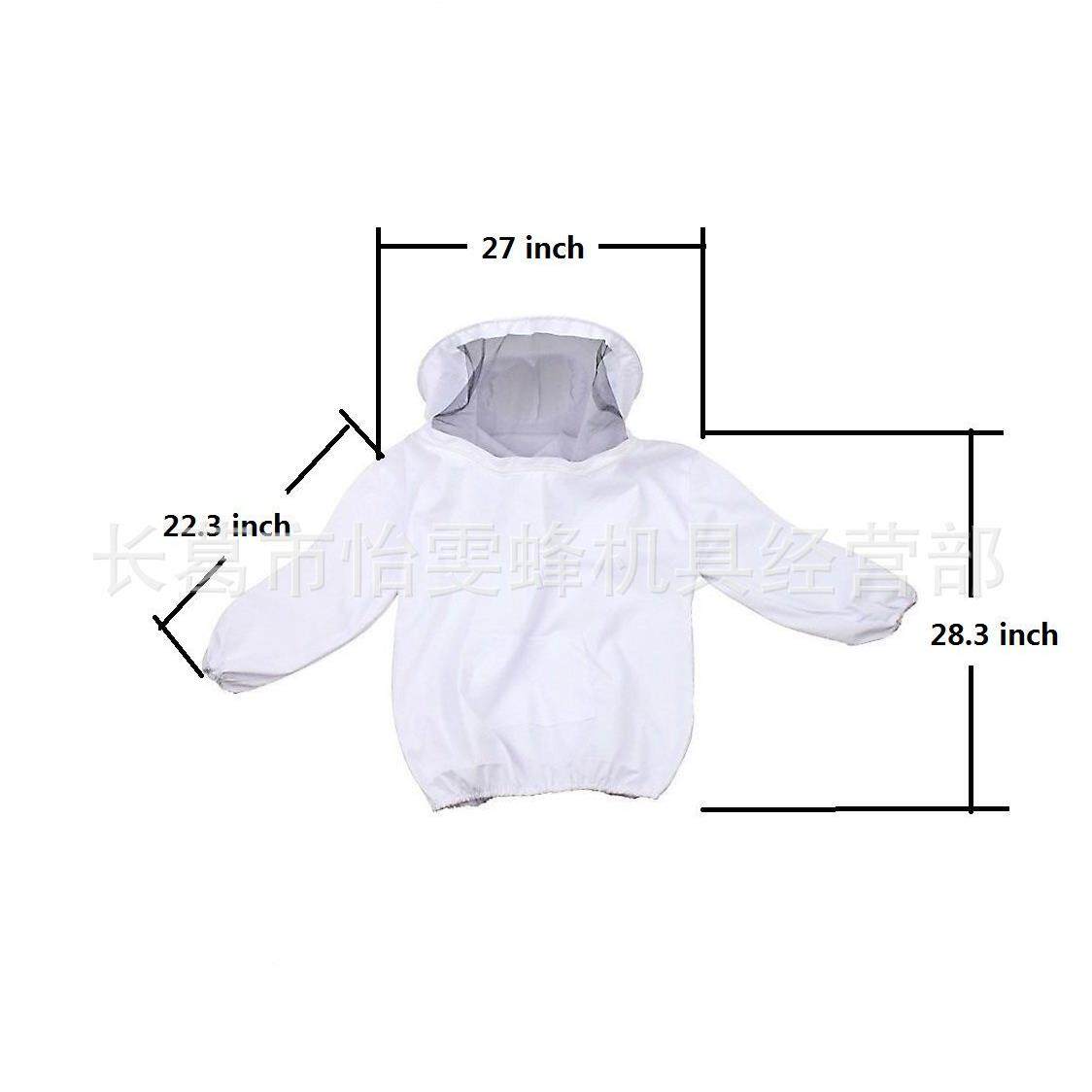 蜜蜂防护服蜂具养蜂工具分体防蜂衣加厚上衣裤子防蜂手套