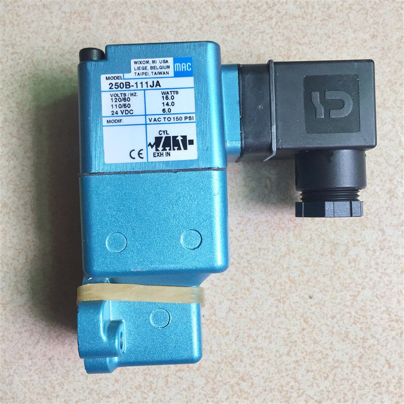 MAC电磁阀250B-111JA先导阀门250B-611JJ全新美国原装250B-121JA
