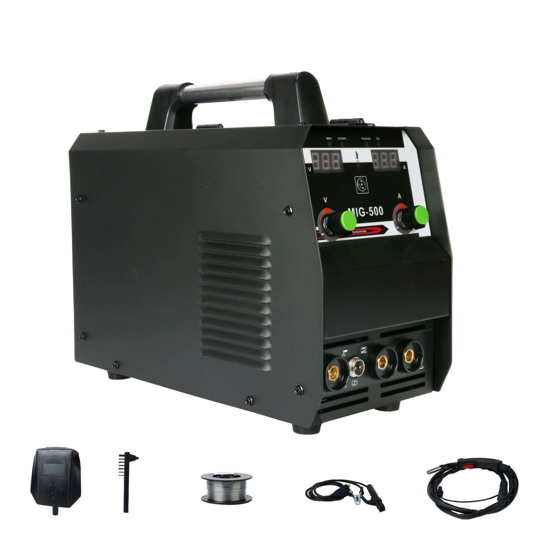 电焊机家用120A/220v单电压便携式二保焊机MIG-550