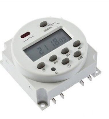 微电脑时控开关 CN101A 定时开关控制器 DC12V 24 110 220V
