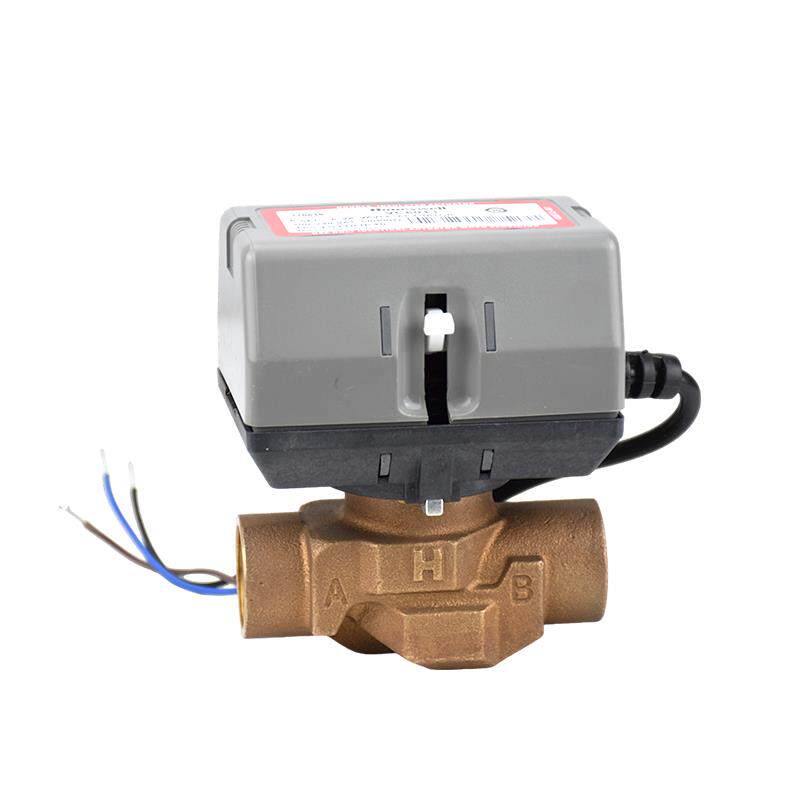 VC6013代替霍尼韦尔Honeywell风机盘管电动二通阀DN20两通阀6分
